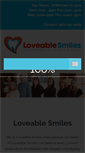 Mobile Screenshot of loveablesmiles.com